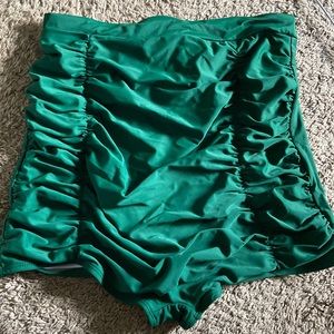 Green High-waist Swim Suit bottom